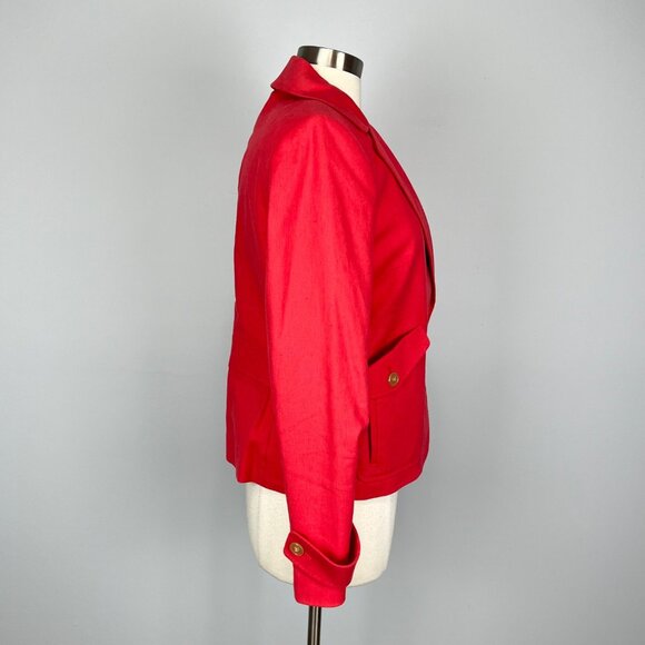 Talbots Red Blazer - Picture 3 of 11